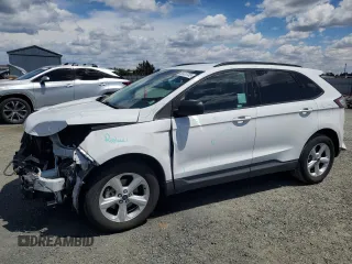 2015 Ford Edge SE with VIN 2FMTK3G86FBC35249, listed as a Copart auction lot 56410795 with 107,974 mi miles and Salvage title. Bid and sale history available at DreamBid. Image 1.