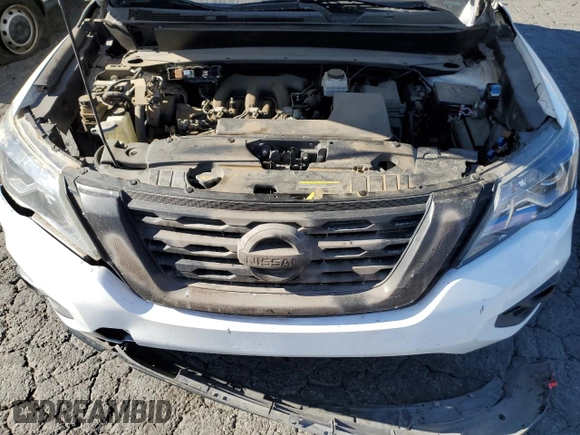 2017 Nissan Pathfinder S with VIN 5N1DR2MN1HC665228, listed as a Copart auction lot 89026945 with 176,016 mi miles and Clean title. Bid and sale history available at DreamBid. Image 12.