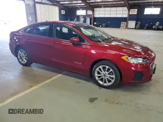 2019 Ford Fusion Hybrid SE with VIN 3FA6P0LU7KR257752, listed as a Copart auction lot 54560195 with 156,244 mi miles and Clean Title. Bid and sale history available at carsss.com. Image 4.