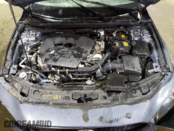 2024 Mazda 3 S Carbon Edition with VIN JM1BPBLM2R1709387, listed as a Copart auction lot 52748755 with 25,380 mi miles and Non Repairable. Bid and sale history available at DreamBid. Image 12.