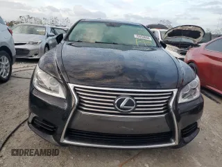 2017 Lexus LS with VIN JTHBL5EF1H5144602, listed as a Copart auction lot 76553894 with 67,183 mi miles and Salvage Title. Bid and sale history available at carsss.com. Image 5.