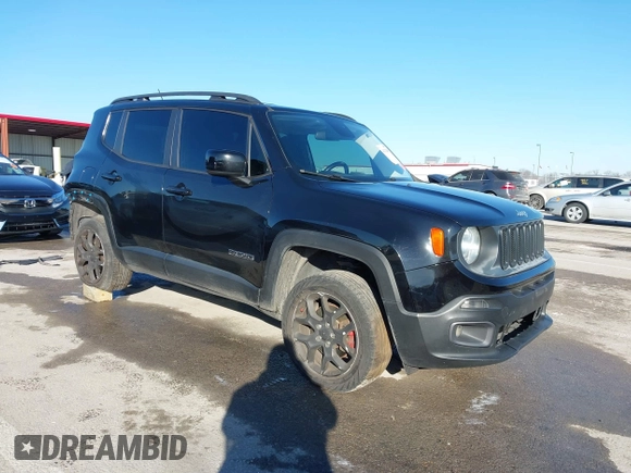 2016 Jeep Renegade Latitude with VIN ZACCJBBT5GPD91230, listed as a IAAI auction lot 41432869 with 101,437 mi miles and . Bid and sale history available at DreamBid. Image 1.