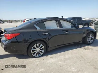 2017 Infiniti Q50 2.0t Sport with VIN JN1CV7AR2HM680804, listed as a Copart auction lot 75356934 with 117,524 mi miles and Salvage Title. Bid and sale history available at carsss.com. Image 3.