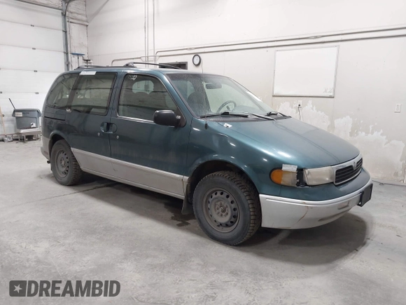 1997 Mercury Villager GS z VIN 4M2DV1112VDJ15029, wystawiony jako IAAI lot #42021630 z przebiegiem 156 107 mil mil oraz . Historia ofert i sprzedaży dostępna na DreamBid. Obrazek 1.