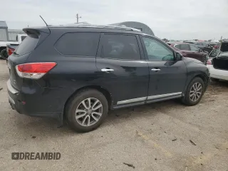 2016 Nissan Pathfinder SL with VIN 5N1AR2MM4GC612435, listed as a Copart auction lot 55487345 with 161,421 mi miles and Salvage title. Bid and sale history available at DreamBid. Image 3.