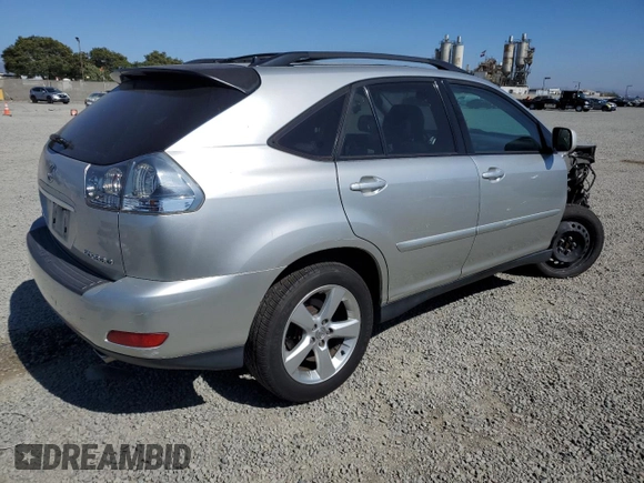2006 Lexus RX 330 with VIN JTJGA31U360065509, listed as a Copart auction lot 63499495 with 102,735 mi miles and Salvage title. Bid and sale history available at DreamBid. Image 3.