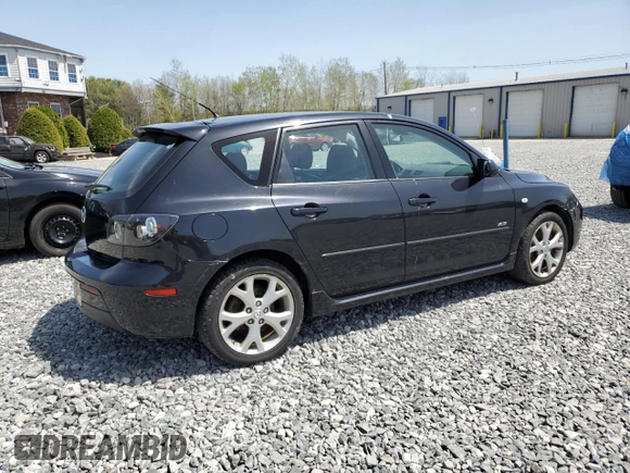 2008 Mazda 3 s GT *Ltd Avail* with VIN JM1BK344081818402, listed as a Copart auction lot 55212855 with 167,934 mi miles and Clean Title. Bid and sale history available at carsss.com. Image 3.