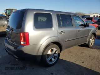 2013 Honda Pilot EX-L with VIN 5FNYF4H65DB076189, listed as a Copart auction lot 84248024 with 117,486 mi miles and Salvage Title. Bid and sale history available at carsss.com. Image 3.