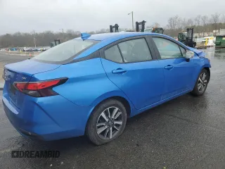 2021 Nissan Versa SV with VIN 3N1CN8EV9ML831185, listed as a Copart auction lot 50714455 with 156,963 mi miles and Clean Title. Bid and sale history available at DreamBid. Image 3.