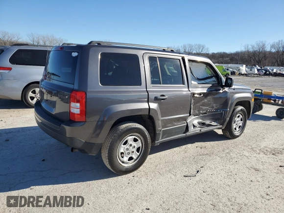 2014 Jeep Patriot Sport with VIN 1C4NJRBB8ED924658, listed as a Copart auction lot 42917435 with 151,953 mi miles and Salvage Title. Bid and sale history available at carsss.com. Image 3.