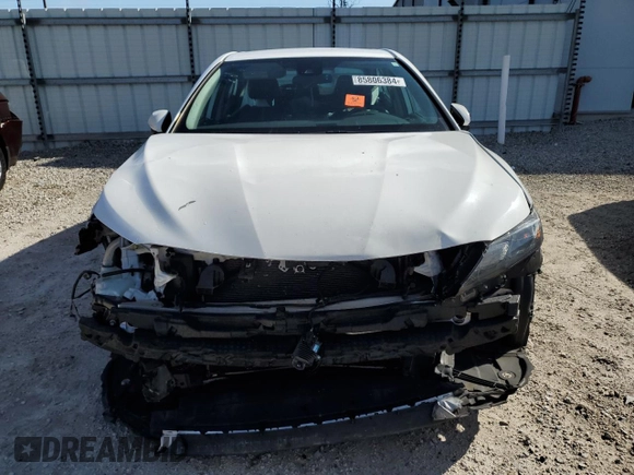 2021 Toyota Camry SE Nightshade with VIN 4T1G11AK3MU587872, listed as a Copart auction lot 85806384 with 90,264 mi miles and Non Repairable. Bid and sale history available at carsss.com. Image 5.