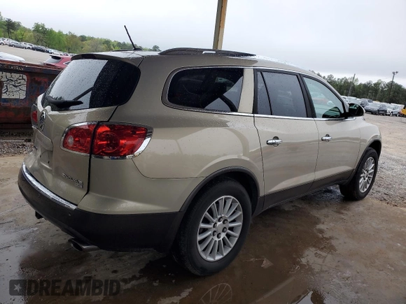 2009 Buick Enclave CXL with VIN 5GAER23D69J145459, listed as a Copart auction lot 51909815 with 115,309 mi miles and Salvage Title. Bid and sale history available at carsss.com. Image 3.