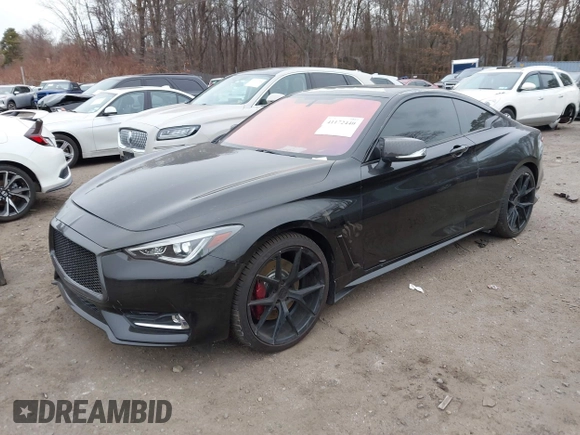 2018 Infiniti Q60 Luxe with VIN JN1EV7EL6JM391283, listed as a IAAI auction lot 41172440 with 70,015 mi miles and . Bid and sale history available at DreamBid. Image 17.