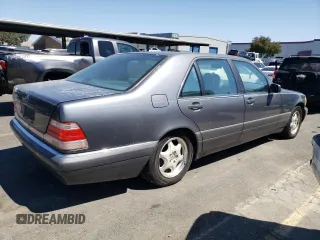 1997 Mercedes-Benz S-Class with VIN WDBGA51GXVA362521, listed as a Copart auction lot 69005184 with 124,444 mi miles and Clean Title. Bid and sale history available at carsss.com. Image 3.