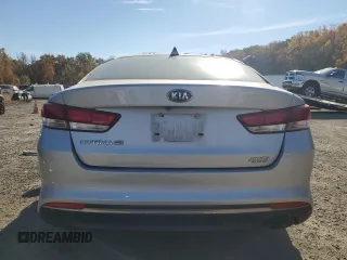 2017 Kia Optima LX with VIN KNAGT4L30H5153248, listed as a Copart auction lot 76112594 with 110,750 mi miles and Salvage title. Bid and sale history available at DreamBid. Image 6.