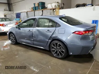 2021 Toyota Corolla SE with VIN JTDS4MCE6MJ074941, listed as a Copart auction lot 50351895 with 12,352 mi miles and Salvage Title. Bid and sale history available at carsss.com. Image 2.
