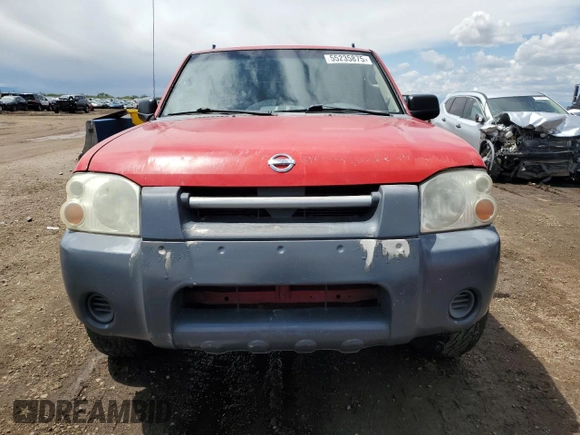 2002 Nissan Frontier XE with VIN 1N6ED29Y12C388949, listed as a Copart auction lot 55235875 with 212,944 mi miles and Salvage title. Bid and sale history available at DreamBid. Image 5.