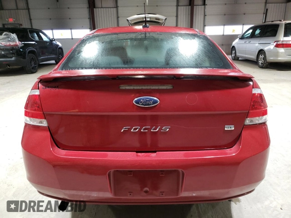 2010 Ford Focus SE with VIN 1FAHP3FN5AW233461, listed as a Copart auction lot 41258264 with 128,759 mi miles and Salvage Title. Bid and sale history available at DreamBid. Image 6.