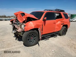 2023 Toyota 4Runner TRD Pro z VIN JTELU5JR0P6095917, wystawiony jako Copart lot #49474635 z przebiegiem Nie podano mil oraz Szkoda całkowita • Salvage title. Historia ofert i sprzedaży dostępna na DreamBid. Obrazek 1.