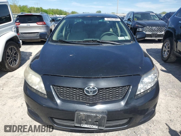 2010 Toyota Corolla with VIN 2T1BU4EE2AC382340, listed as a Copart auction lot 57407385 with 162,372 mi miles and Salvage title. Bid and sale history available at DreamBid. Image 5.