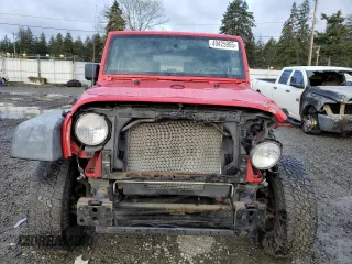 2009 Jeep Wrangler X with VIN 1J4FA24149L760959, listed as a Copart auction lot 49425955 with 128,813 mi miles and Salvage Title. Bid and sale history available at DreamBid. Image 5.