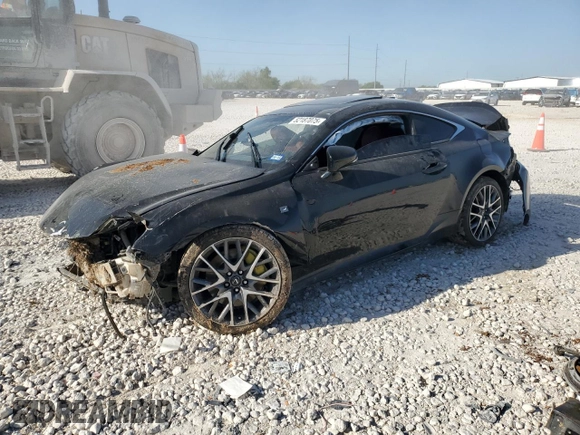 2015 Lexus RC 350 F Sport with VIN JTHHE5BC0F5000373, listed as a Copart auction lot 52187075 with Not provided miles and Salvage title. Bid and sale history available at DreamBid. Image 1.