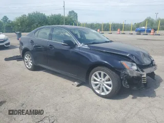 2010 Lexus IS 250 with VIN JTHCF5C21A5041066, listed as a Copart auction lot 57221695 with 256,419 mi miles and Salvage title. Bid and sale history available at DreamBid. Image 4.