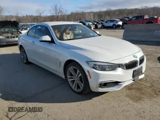 2018 BMW 4 Series 430i xDrive with VIN WBA4Z3C55JEC56297, listed as a Copart auction lot 87870095 with 78,602 mi miles and Salvage Title. Bid and sale history available at DreamBid. Image 4.