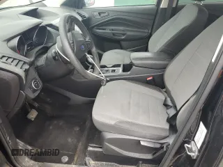 2017 Ford Escape S with VIN 1FMCU0F75HUB71106, listed as a Copart auction lot 60162455 with 61,645 mi miles and Salvage title. Bid and sale history available at DreamBid. Image 7.