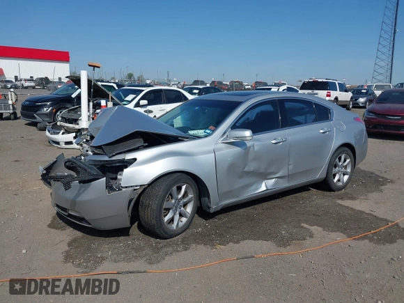 2012 Acura TL Tech Auto with VIN 19UUA8F54CA035088, listed as a IAAI auction lot 41934454 with 1 mi miles. Bid and sale history available at carsss.com. Image 16.