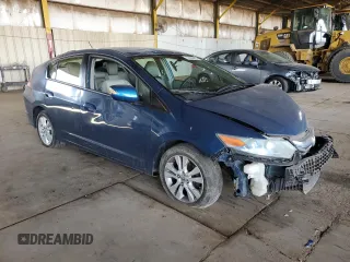 2013 Honda Insight EX with VIN JHMZE2H71DS006758, listed as a Copart auction lot 55296825 with 174,046 mi miles and Salvage title. Bid and sale history available at DreamBid. Image 4.