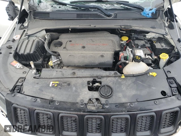 2018 Jeep Compass Sport с VIN 3C4NJDAB4JT190979, выставлен на аукционе Copart как лот 37132794 с пробегом Не указан миль и Списание • Salvage title. История ставок и продаж доступна на DreamBid. Изображение 12.