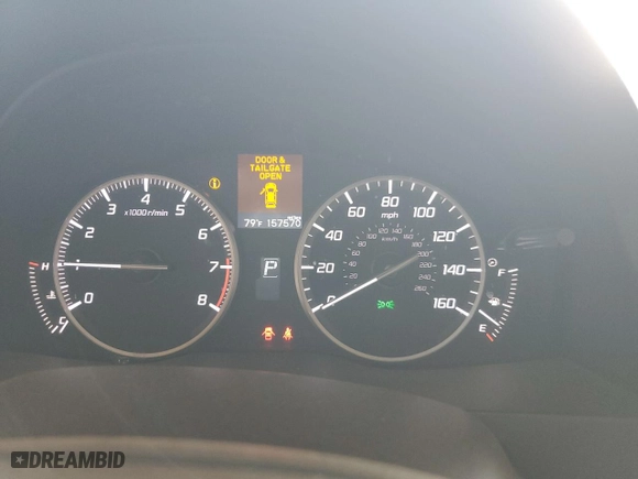 2013 Acura RDX with VIN 5J8TB3H39DL017439, listed as a Copart auction lot 53561505 with 157,570 mi miles and Salvage Title. Bid and sale history available at carsss.com. Image 9.