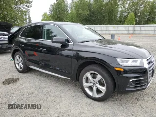 2020 Audi Q5 Prestige with VIN WA1CNAFY2L2116594, listed as a Copart auction lot 60760165 with 37,487 mi miles and Salvage title. Bid and sale history available at DreamBid. Image 4.