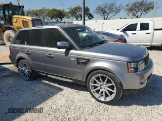 2012 Land Rover Range Rover Sport HSE with VIN SALSF2D40CA717554, listed as a Copart auction lot 45575225 with 165,254 mi miles and Clean Title. Bid and sale history available at carsss.com. Image 1.