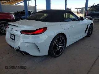 2020 BMW Z4 sDrive30i with VIN WBAHF3C0XLWW60530, listed as a Copart auction lot 57099555 with 20,464 mi miles and Salvage title. Bid and sale history available at DreamBid. Image 3.