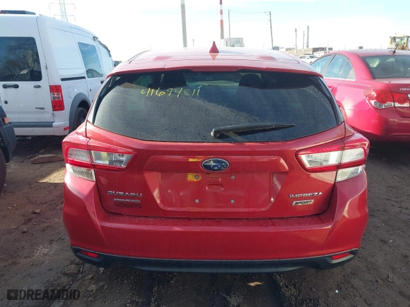 2019 Subaru Impreza Sport with VIN 4S3GTAM6XK3708591, listed as a IAAI auction lot 41694811 with 47,000 mi miles. Bid and sale history available at carsss.com. Image 16.