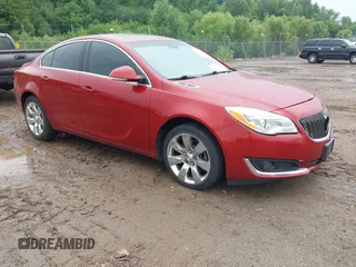 2015 Buick Regal z VIN 2G4GL5EX9F9274011, wystawiony jako IAAI lot #42686800 z przebiegiem 163 203 mil mil oraz . Historia ofert i sprzedaży dostępna na DreamBid. Obrazek 1.