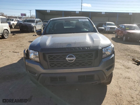 2022 Nissan Frontier S with VIN 1N6ED1EK6NN682724, listed as a Copart auction lot 43447505 with 34,732 mi miles and Salvage Title. Bid and sale history available at carsss.com. Image 5.