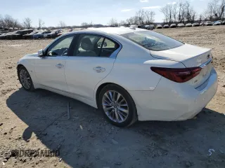2019 Infiniti Q50 Luxe с VIN JN1EV7AR9KM554858, выставлен на аукционе Copart как лот 45847665 с пробегом 88 669 миль миль и Списание • Salvage title. История ставок и продаж доступна на DreamBid. Изображение 2.