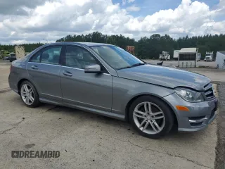 2014 Mercedes-Benz C 250 Sport with VIN WDDGF4HBXER320459, listed as a Copart auction lot 60655285 with 125,954 mi miles and Clean title. Bid and sale history available at DreamBid. Image 4.
