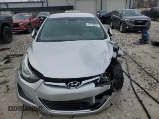 2016 Hyundai Elantra SE with VIN 5NPDH4AE7GH703619, listed as a Copart auction lot 53146755 with Not provided miles and Salvage title. Bid and sale history available at DreamBid. Image 5.