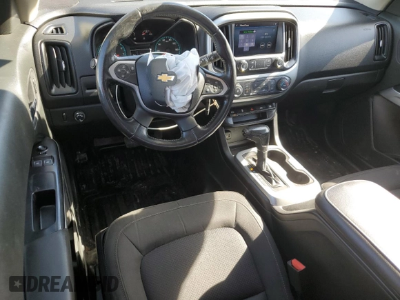 2021 Chevrolet Colorado 2WD LT with VIN 1GCHSCEA6M1279972, listed as a Copart auction lot 43365445 with 64,152 mi miles and Salvage Title. Bid and sale history available at carsss.com. Image 8.