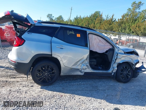 2021 GMC Terrain SLT z VIN 3GKALVEV4ML326829, wystawiony jako IAAI lot #38771065 z przebiegiem Nie podano mil oraz . Historia ofert i sprzedaży dostępna na DreamBid. Obrazek 13.