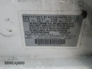 2019 Nissan Note SV z VIN 3N1CE2CPXKL364440, wystawiony jako Copart lot #63242975 z przebiegiem Nie podano mil oraz Czysty tytuł • Clean title. Historia ofert i sprzedaży dostępna na DreamBid. Obrazek 12.