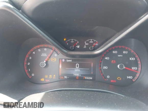 2016 GMC Canyon 4WD SLE with VIN 1GTH6CE32G1331480, listed as a IAAI auction lot 42472439 with 74,582 mi miles and . Bid and sale history available at DreamBid. Image 7.