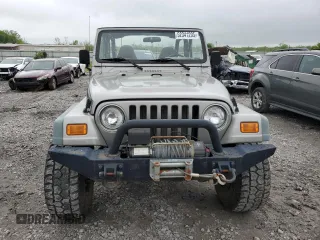 2001 Jeep Wrangler Sport with VIN 1J4FA49S81P348537, listed as a Copart auction lot 52341295 with 131,756 mi miles and Clean Title. Bid and sale history available at carsss.com. Image 5.