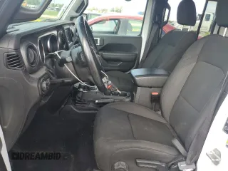 2022 Jeep Wrangler Unlimited Willys with VIN 1C4HJXDN5NW132965, listed as a Copart auction lot 62539184 with 44,325 mi miles and Salvage Title. Bid and sale history available at DreamBid. Image 7.