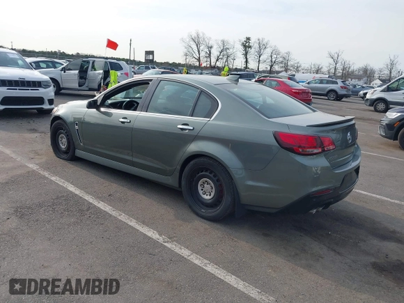 2016 Chevrolet SS with VIN 6G3F25RW2GL208949, listed as a IAAI auction lot 41772533 with 34,821 mi miles. Bid and sale history available at carsss.com. Image 3.
