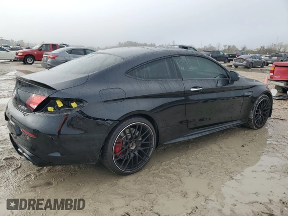 2019 Mercedes-Benz C 63 S AMG with VIN WDDWJ8HB5KF871493, listed as a Copart auction lot 85534294 with 23,205 mi miles and Salvage title. Bid and sale history available at DreamBid. Image 3.